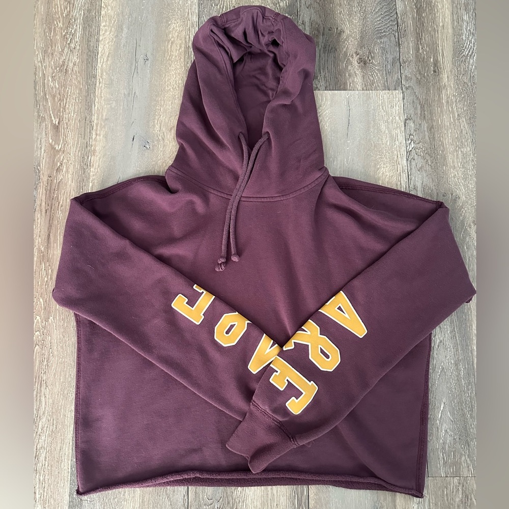 Abercrombie & Fitch Crop Hoodie